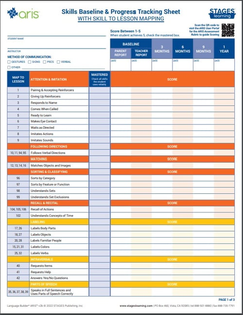 Pic ARIS Progress Tracker New